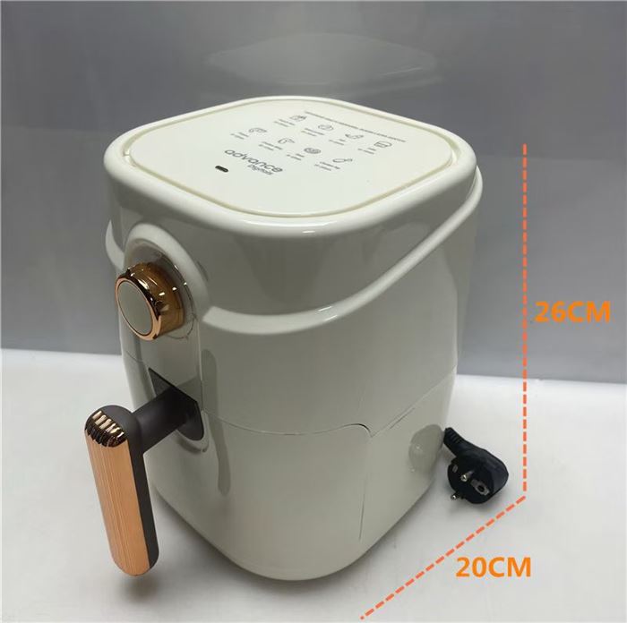 出口外贸欧规600瓦，3L空气炸锅，2500台，原件独立包装。