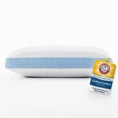 Arm &amp; Hammer（艾禾美）品牌的 Cooling Comfort 冰丝凉感舒适睡眠枕，主打凉感、透气和抗菌的家用枕头 数量10000个 一箱9个