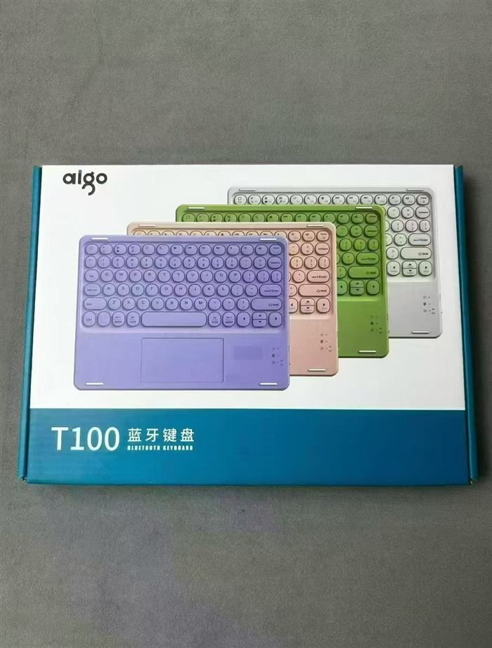 品牌 爱国者T100触摸蓝牙键盘 到货 820 个，全新原箱 一箱20个