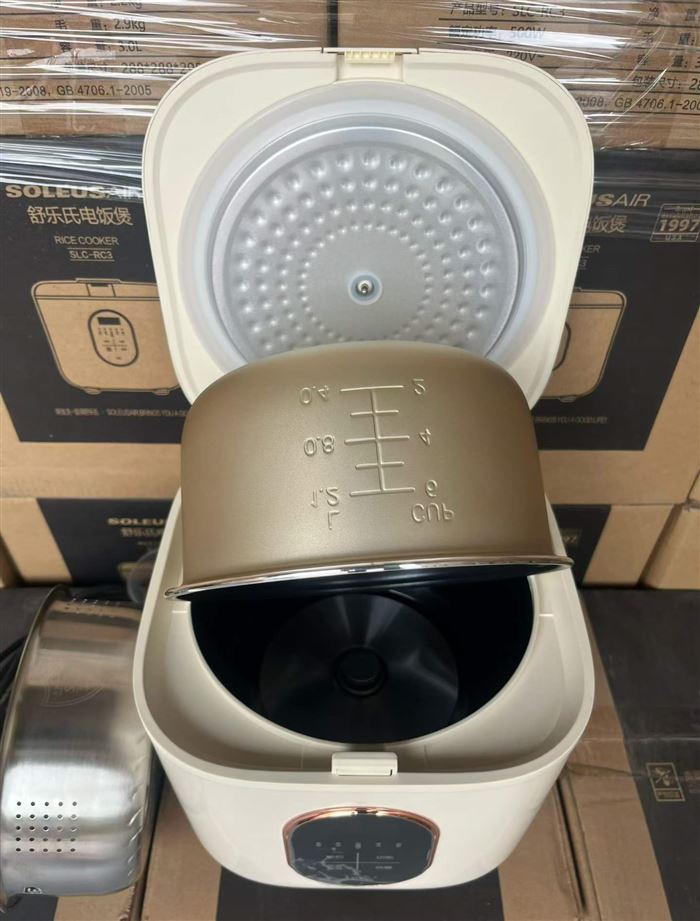 美国品牌舒乐氏电饭煲3升460台 可做低糖饭，铝胆+304蒸笼