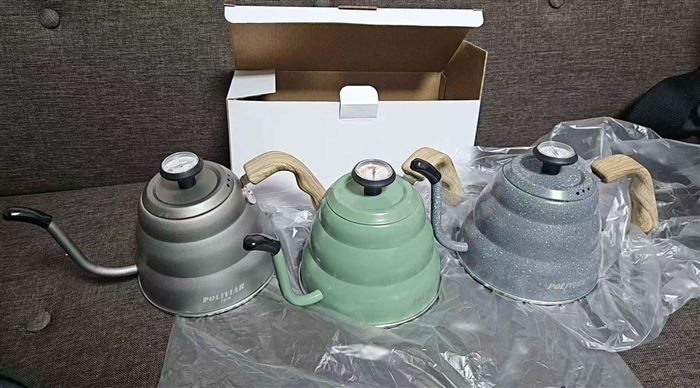 高端304不锈钢材质，云朵手冲咖啡壶还剩8000来个，独立电商包装