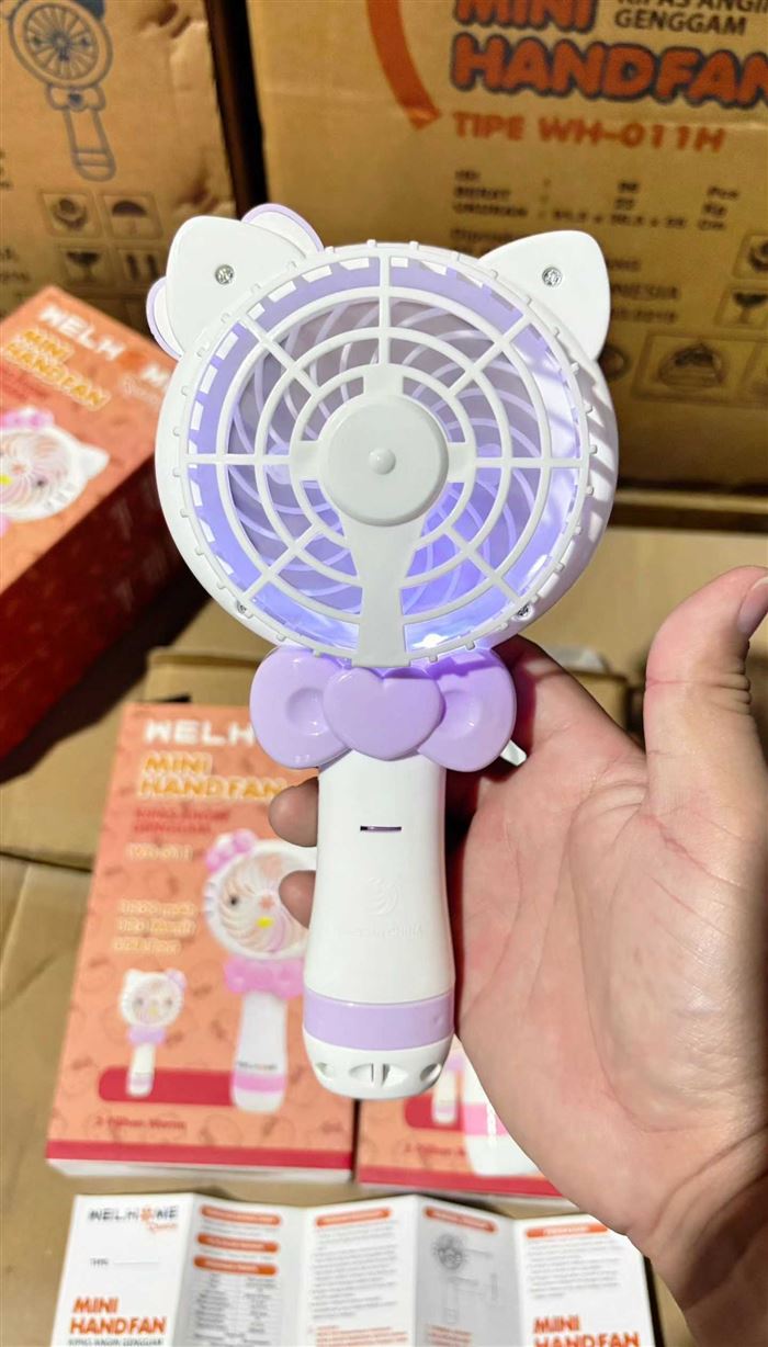 亏本处理一批:(充电1200毫安)七彩灯手持风扇2784台,精品尾货,原箱处理🉐¥块块钱[色][色]