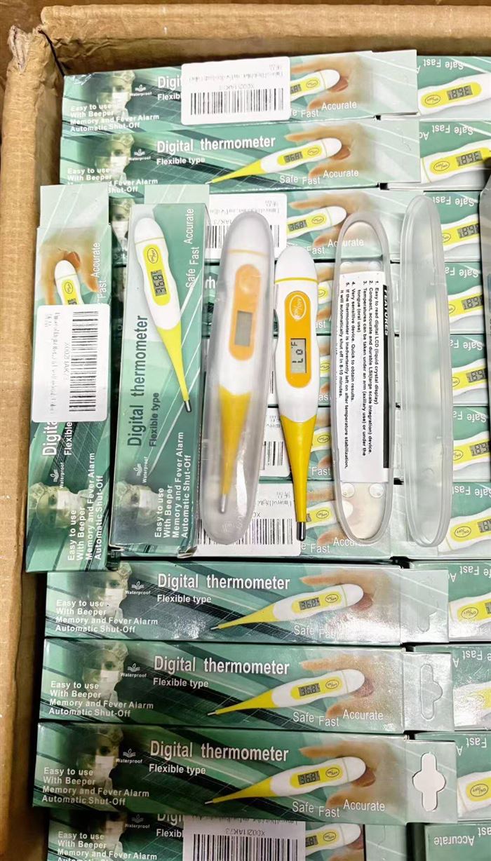 电子数显体温计4000支,精品库存尾货,原箱处理 清货¥一块几