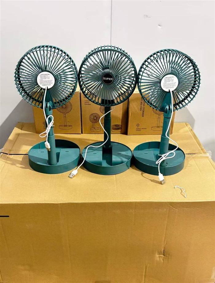 USB伸缩折叠风扇5240台,精品尾货,原箱处理¥小块
