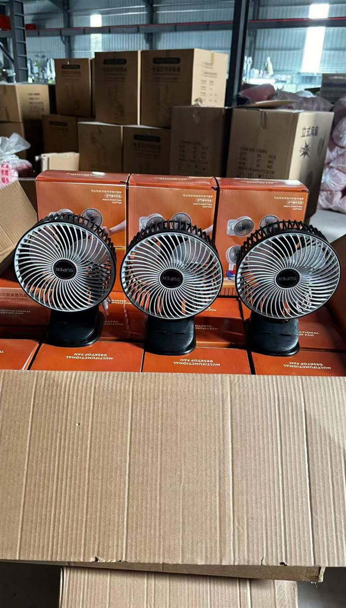 USB多功能夹子风扇6280台,精品尾货,原箱处理