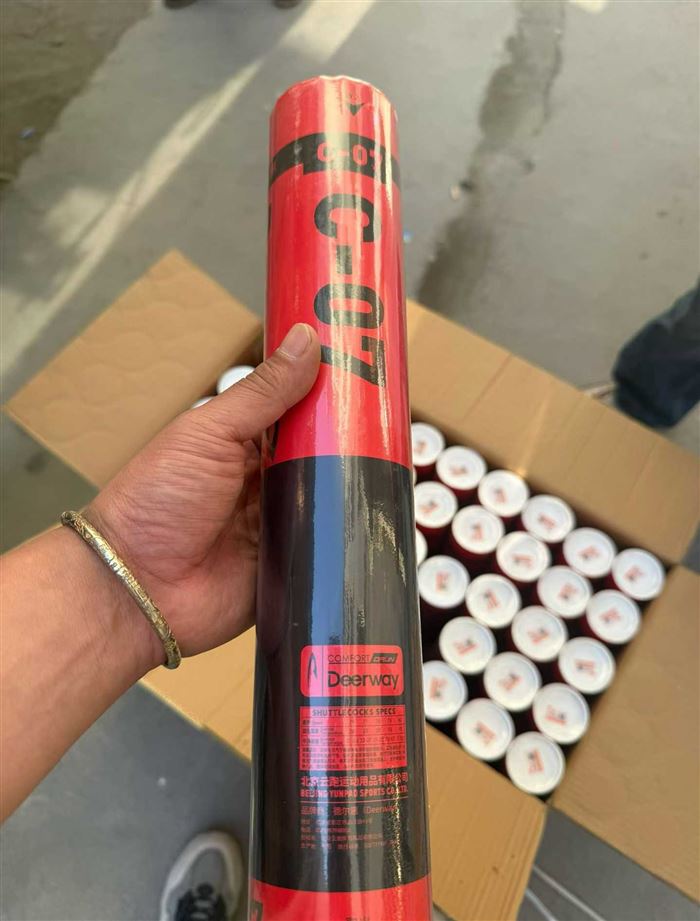 正品德尔惠羽毛球要的速度