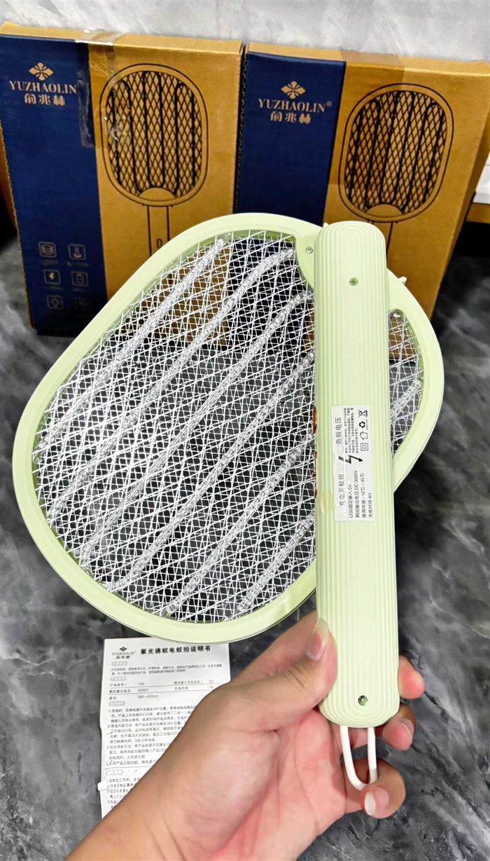 亏本处理一批:(充电)折叠电蚊拍5000台,精品尾货,原箱处理🉐¥几块[色][色][色]