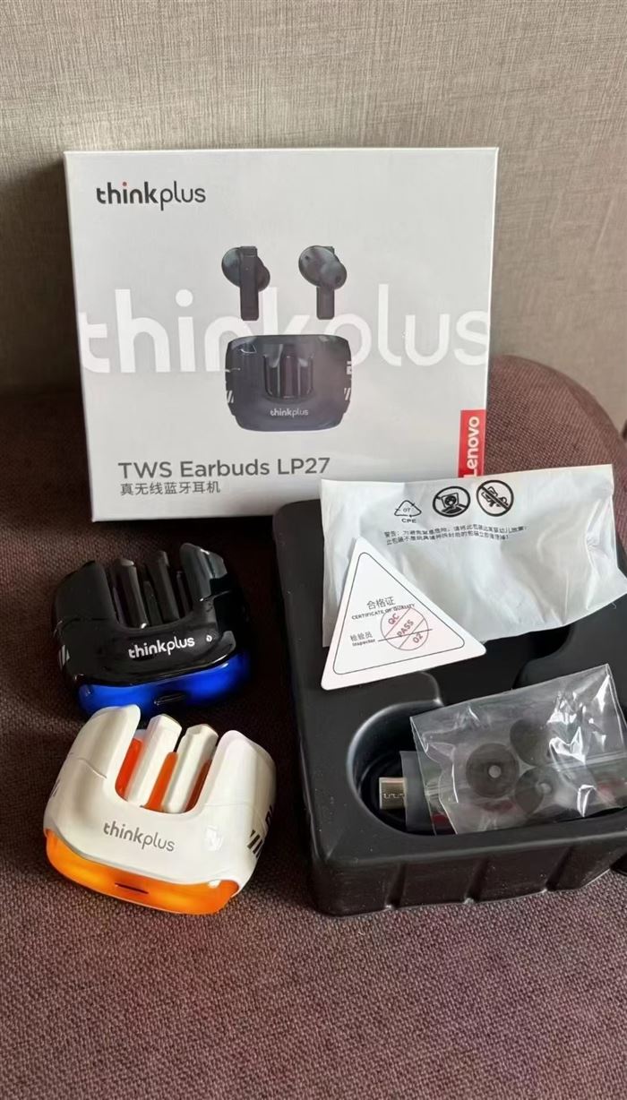 联想 thinkplus LP27，ANC 主动 降噪。 ​2000 个，全新原箱，一箱 100 个