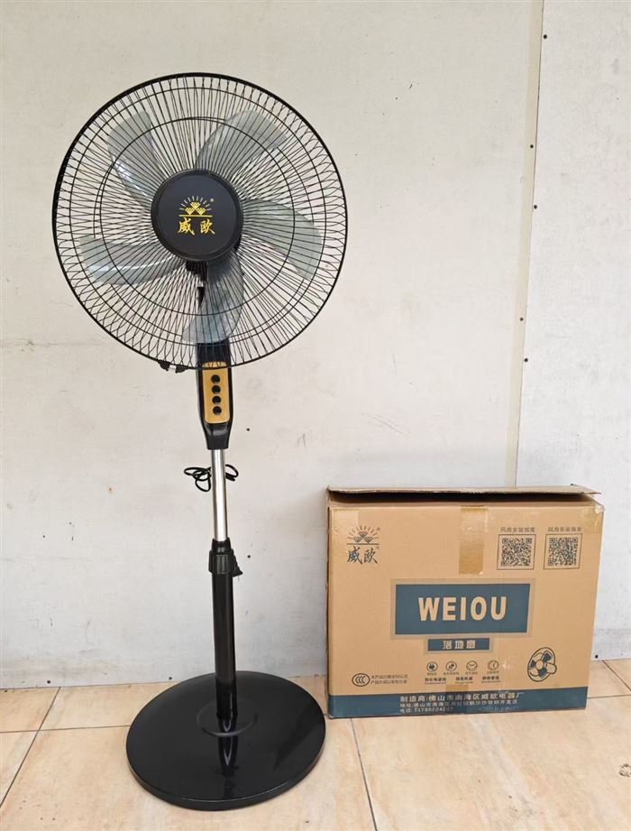 威欧16寸加厚网罩加大机电风扇 前三图重底535台 后三图重底定时350 共计885台 超低价清货 ​