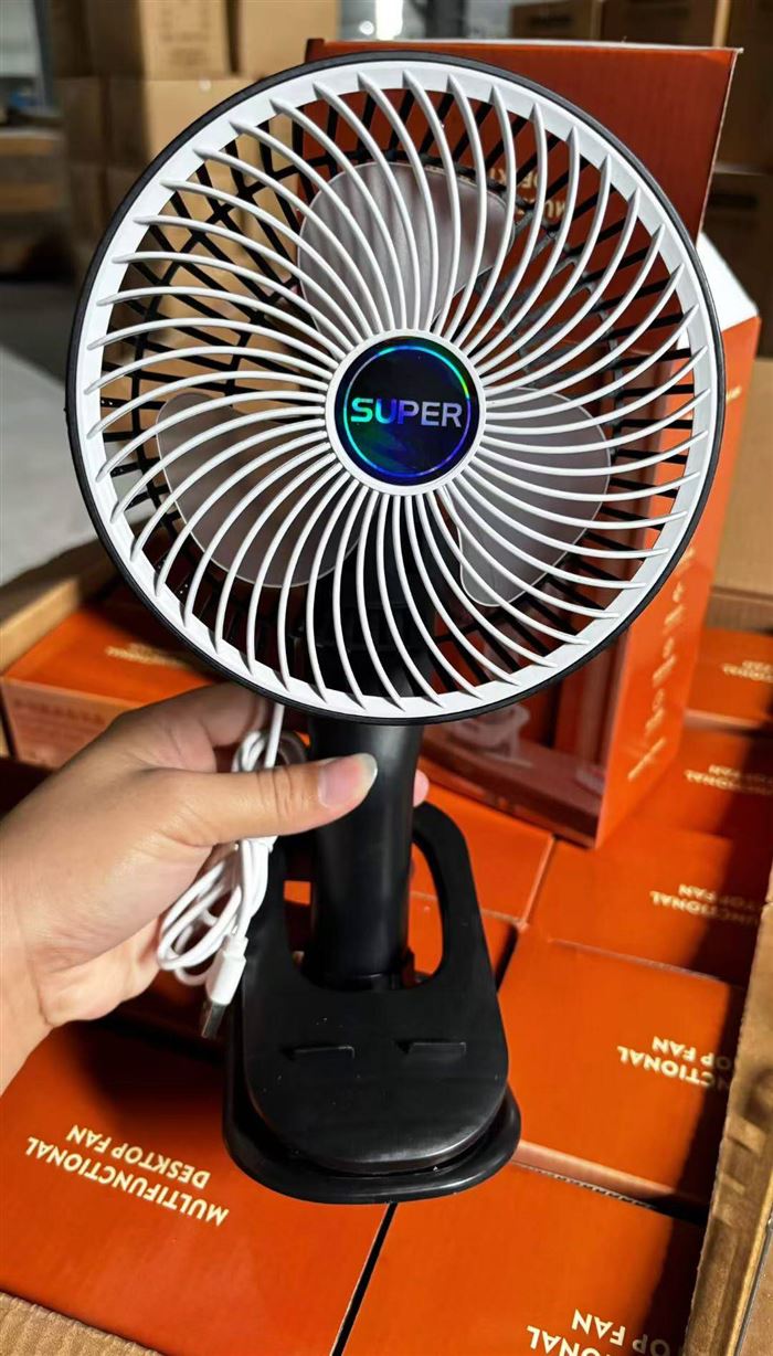 USB多功能夹子风扇5880台,精品尾货,原箱处理🉐¥小块块💰