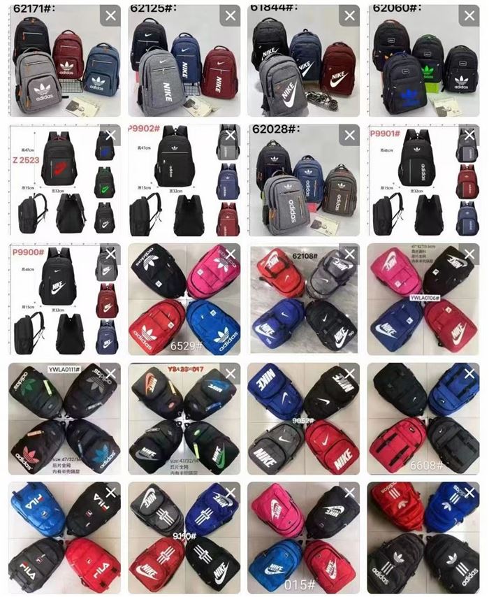 双肩包 30000个 有量有价 十几块一个