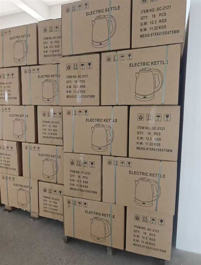 欧规出口水壶几千台