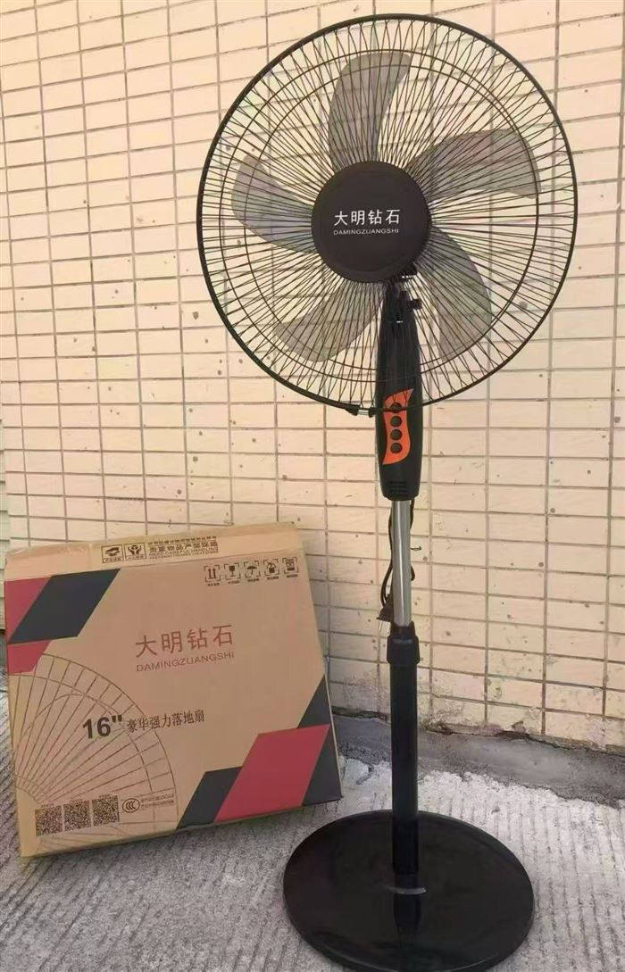16寸电风扇，上万台 铁网罩，重底盘， 金属立柱，大风，质量很好