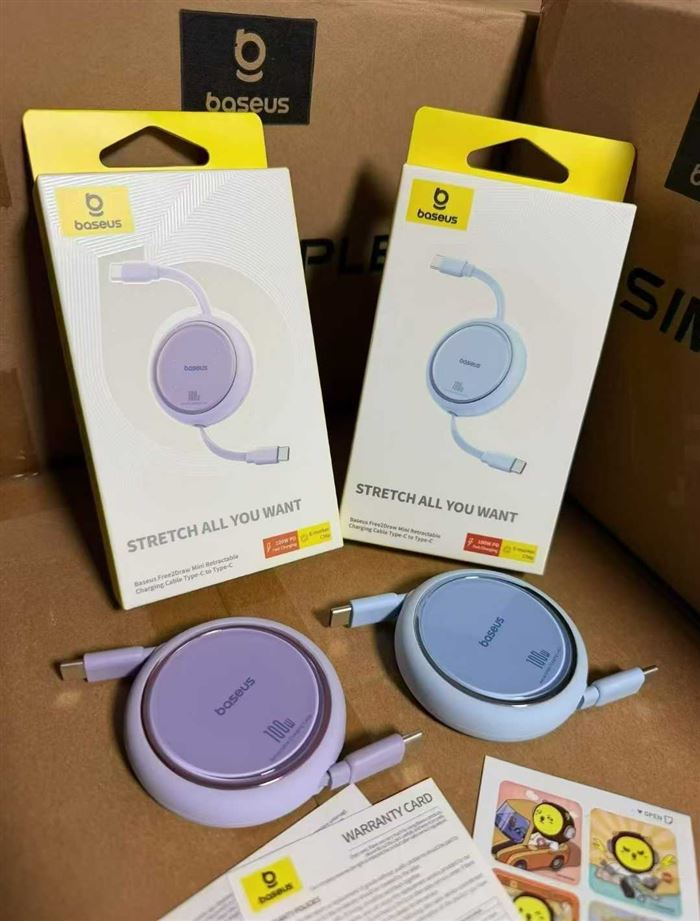 倍思100w超级快充线，1米长，可伸缩，一箱80条，还有 8000条