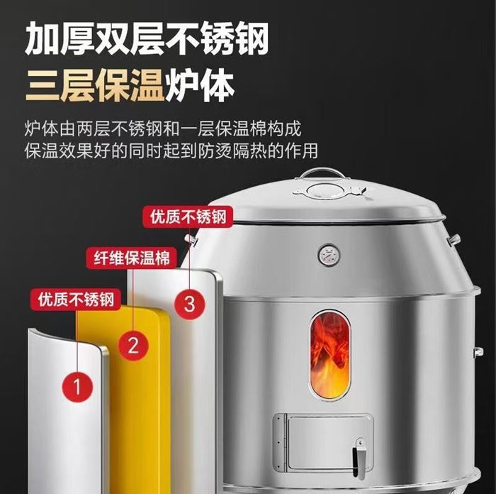 烧鸭烧鸡烧猪炉20台 ​有木炭款~燃气款~220v电款 ​3折出货