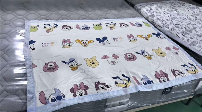 正品迪士尼被子到货6000多条，质量做工非常好，两个尺寸，原价不便宜，咱们只要几块钱