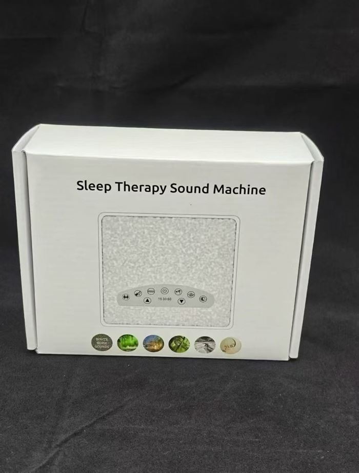 出口高品质睡眠仪、舒缓声音助眠神器。六种声音，30分钟/60分钟/90分钟，三种定时模式。配有充电器和线。全新原箱，40台一箱，黑白两色，还有 1800台