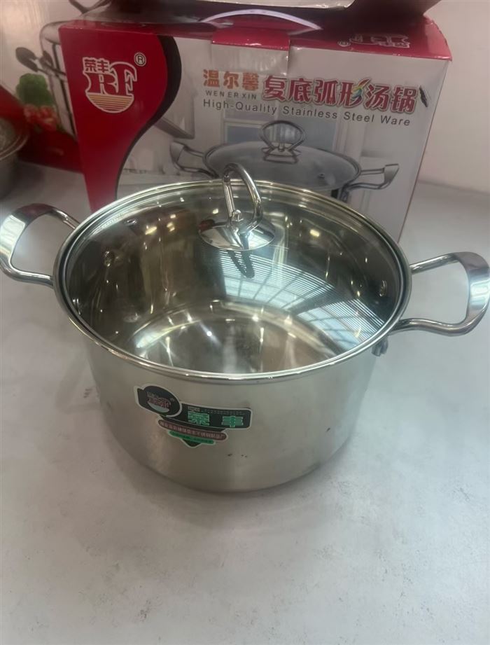22复底汤锅，1800个 原箱原件，12元/个